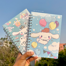 Load image into Gallery viewer, Cinnamoroll Spiral Notebook - Tinyminymo
