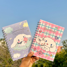 Load image into Gallery viewer, Cinnamoroll Spiral Notebook - Tinyminymo
