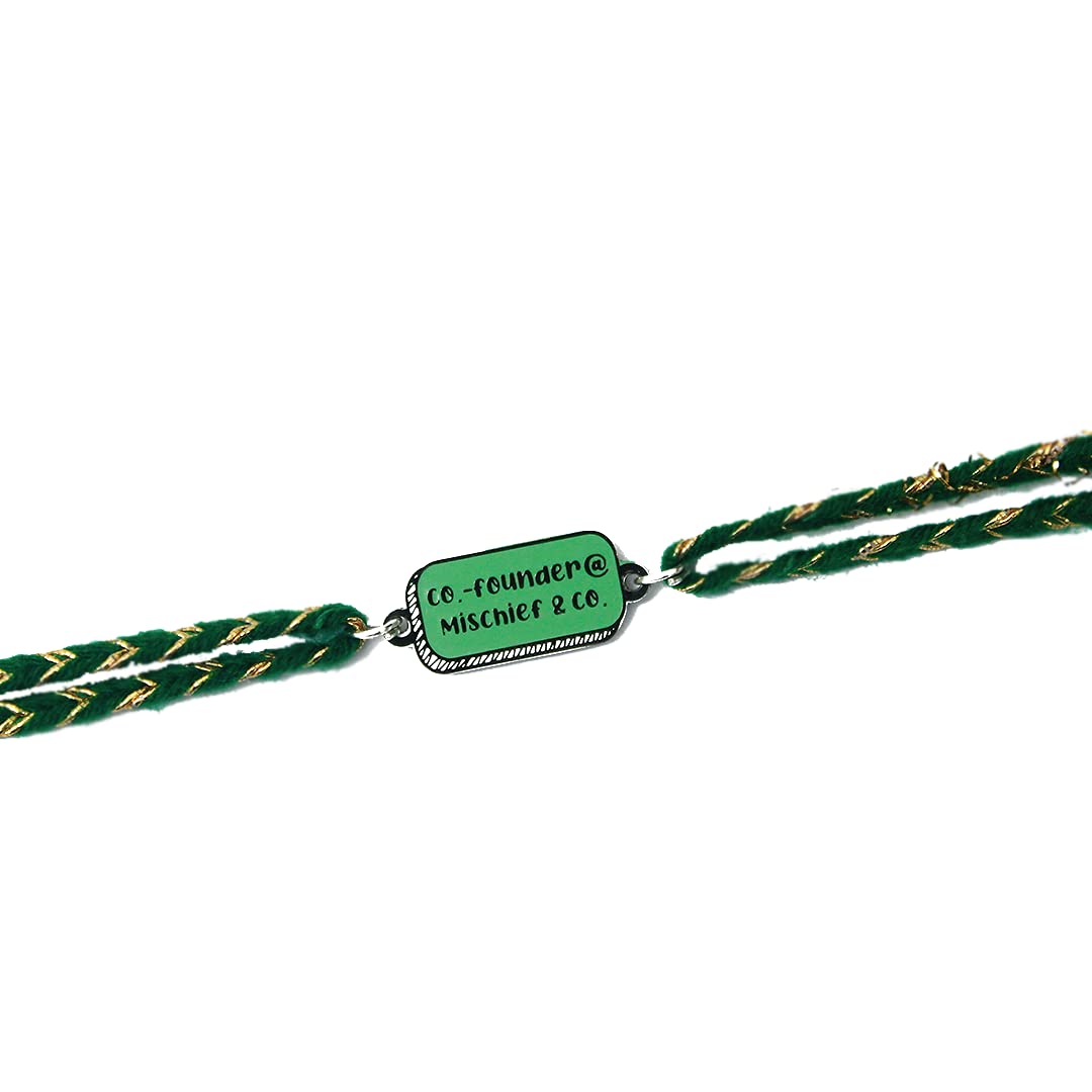 Co-Founder @ Mischief & Co. Metal Rakhi - Tinyminymo