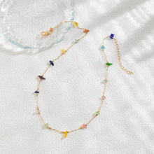 Load image into Gallery viewer, Colorful Irregular Stone Necklace - Tinyminymo