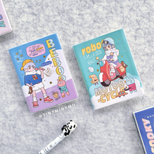 Load image into Gallery viewer, Cool Boy Pocket Diary on a Grey surface in 2 Designs - Tinyminymo