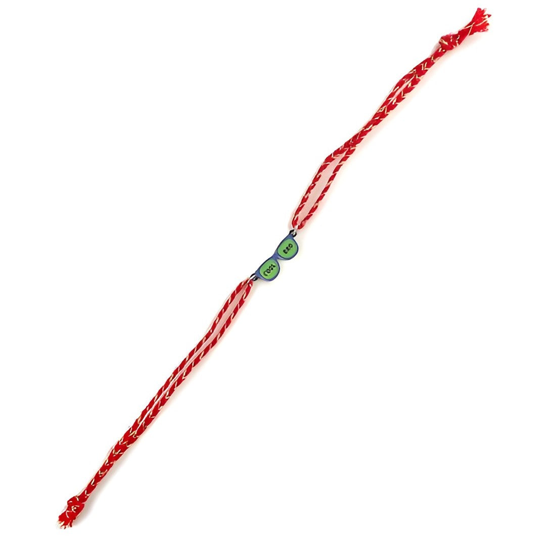 Cool Bro Glasses Metal Rakhi - Tinyminymo