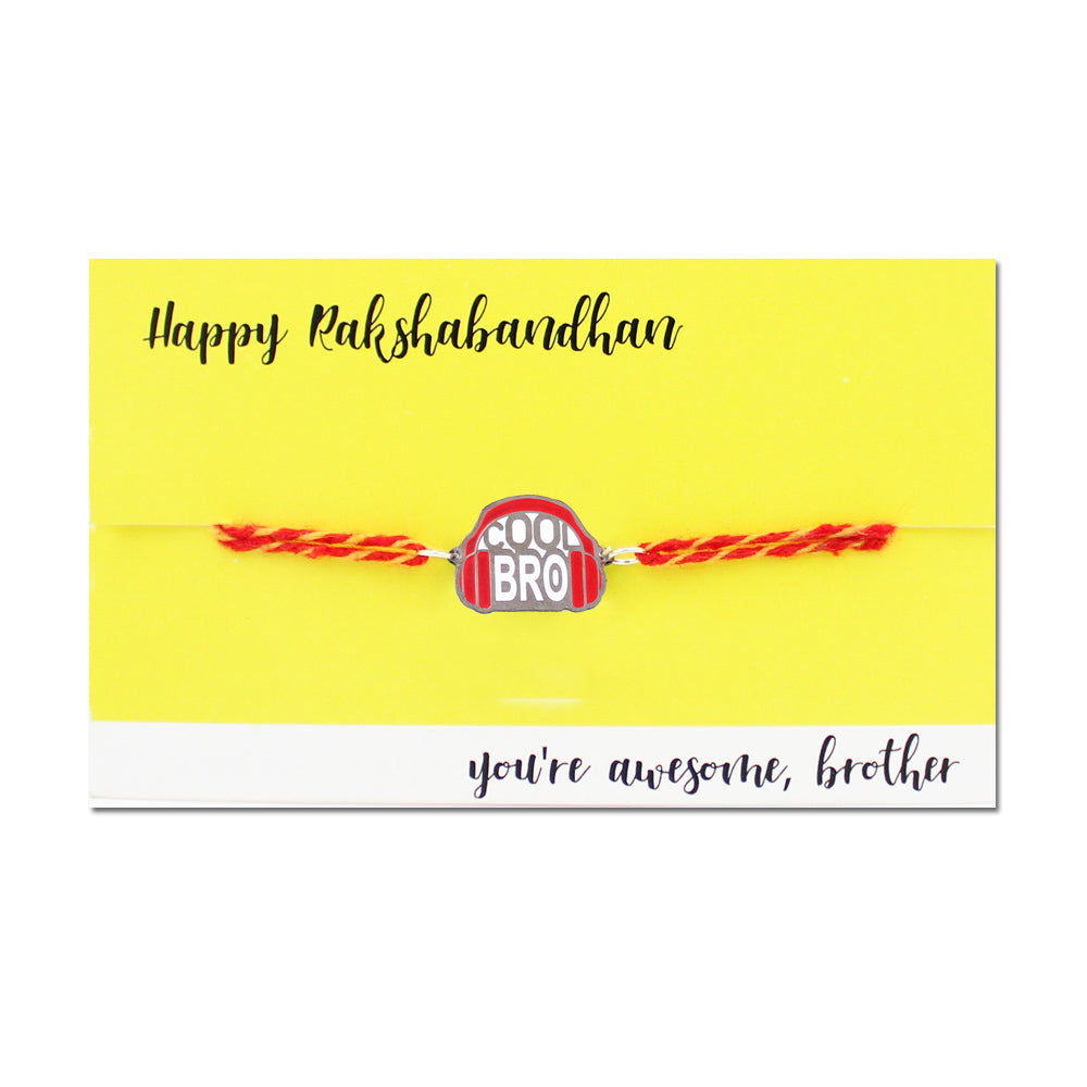 Cool Bro Metal Rakhi - Tinyminymo