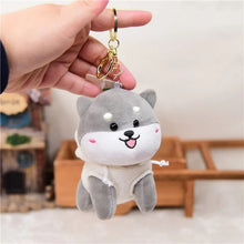 Load image into Gallery viewer, Cool Dog in a Hoodie Plush Keychain - Tinyminymo