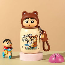 Load image into Gallery viewer, Brown Bear Character in Shin-chan Mini Bottle - Tinyminymo