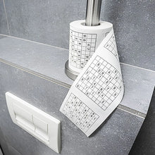 Load image into Gallery viewer, Roll of Toilet paper with a Sudoku Pattern - Tinyminymo
