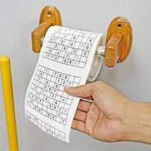 Load image into Gallery viewer, Roll of Paper with Sudoku Puzzles Design - Tinyminymo