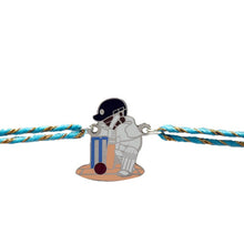 Load image into Gallery viewer, Cricket Lover Metal Rakhi - Tinyminymo