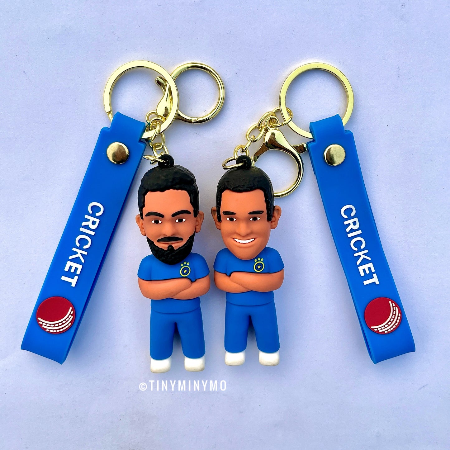 Cricketers 3D Keychain - Tinyminymo