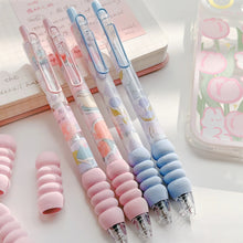Load image into Gallery viewer, Cushion Grip Floral Gel Pen - Tinyminymo