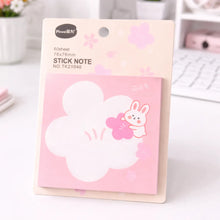 Load image into Gallery viewer, Pink Color Bunny Sticky Notes - Tinyminymo