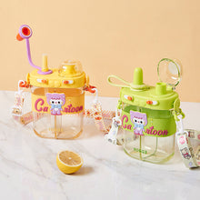 Load image into Gallery viewer, Cute Cartoon Dual Water Bottle - Tinyminymo