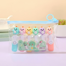 Load image into Gallery viewer, Cute Dino Highlighters - Set of 6 - Tinyminymo