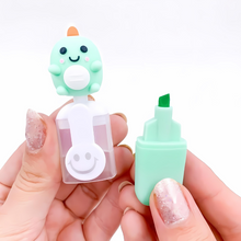 Load image into Gallery viewer, Cute Dino Highlighters - Set of 6 - Tinyminymo