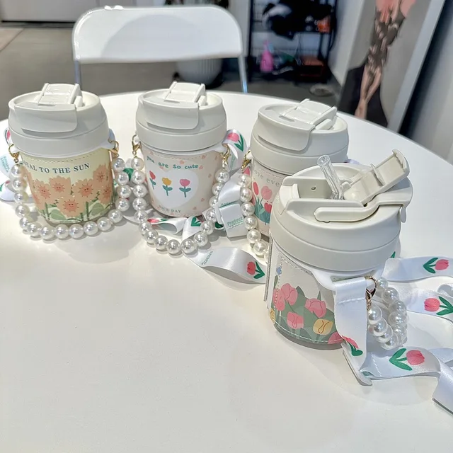 Cute Flower 2 in 1 Tumbler - Tinyminymo