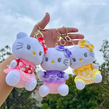 Load image into Gallery viewer, Cute Hello Kitty Plush Keychain - Tinyminymo