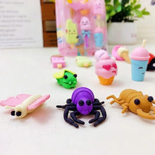 Load image into Gallery viewer, Cute Insects Eraser Set - Tinyminymo