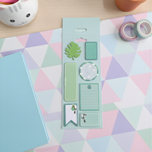 Load image into Gallery viewer, Green sticky note set - Tinyminymo