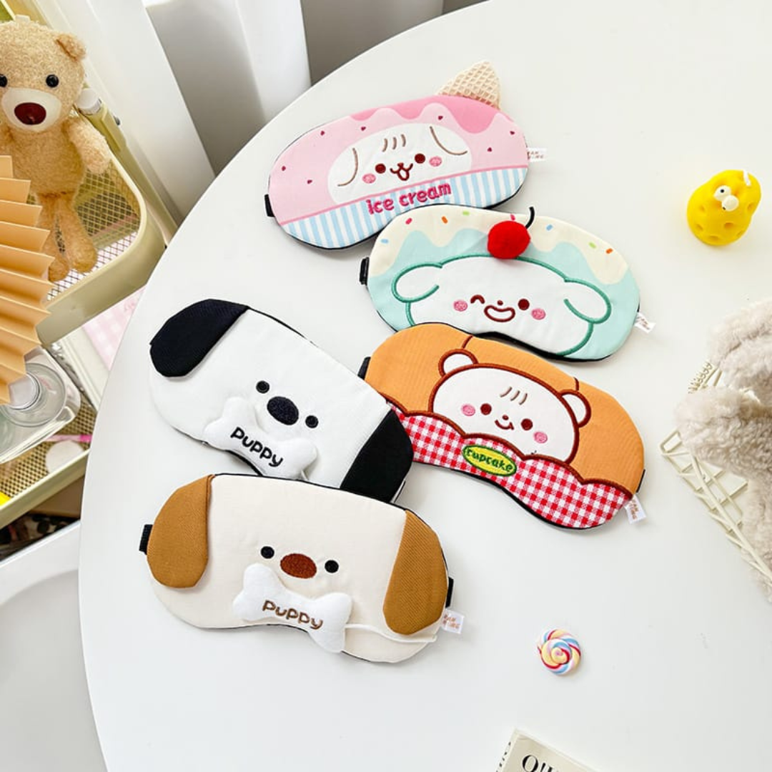 Cute Puppy Gel Eye Mask - Tinyminymo