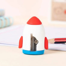 Load image into Gallery viewer, Cute Rocket Pencil Sharpener - Tinyminymo