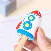 Load image into Gallery viewer, Cute Rocket Pencil Sharpener - Tinyminymo