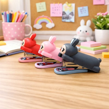 Load image into Gallery viewer, Three Colorful Labubu Design Staplers - Tinyminymo