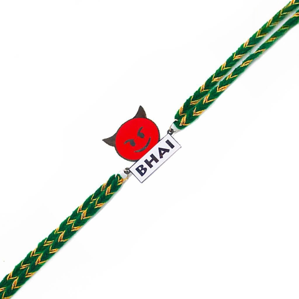 Devil Bhai Metal Rakhi - Tinyminymo