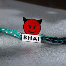 Load image into Gallery viewer, Devil Bhai Metal Rakhi - Tinyminymo