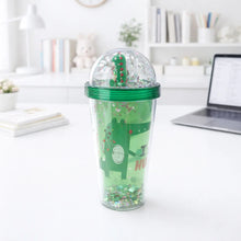 Load image into Gallery viewer, Green Color Dinosaur Sipper - Tinyminymo