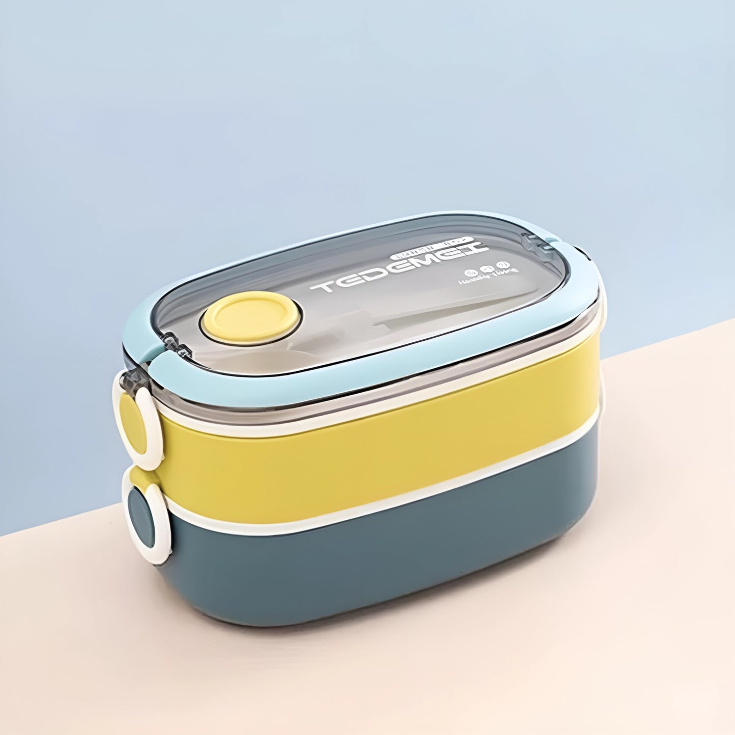 Double Layer SUS Lunch Box - Tinyminymo