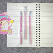 Load image into Gallery viewer, Three Pink Pens and a Sanrio Character Bookmark - Tinyminymo
