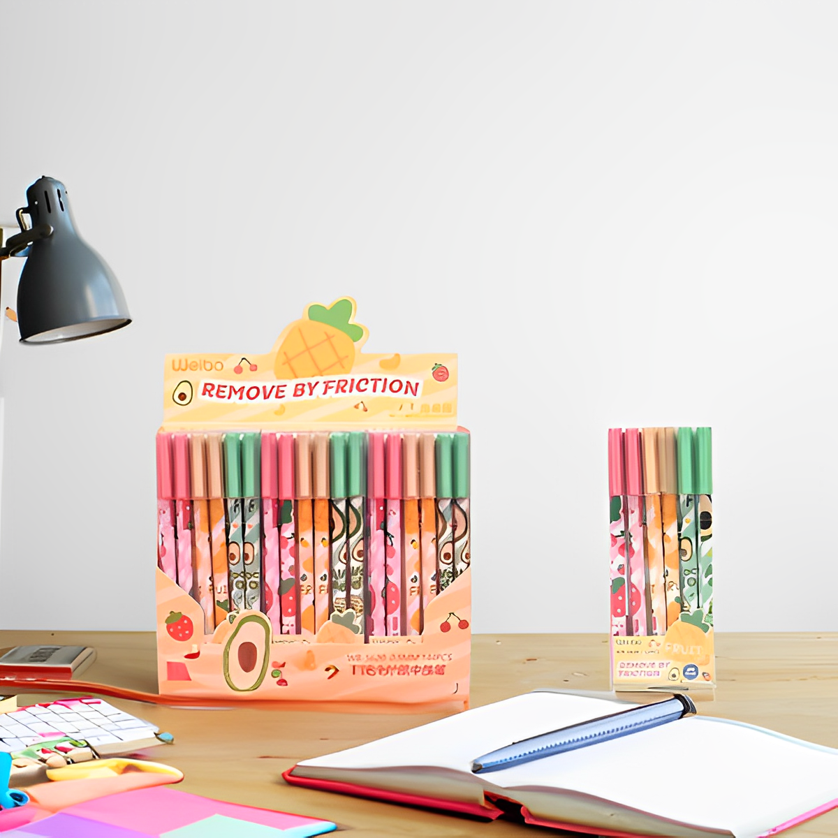 Erasable Fruit Gel Pen - Set of 12 - Tinyminymo