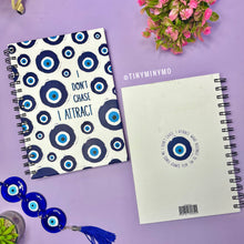 Load image into Gallery viewer, Evil Eye Spiral Notebook - Tinyminymo