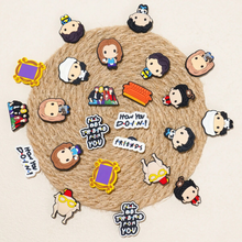 Load image into Gallery viewer, F.R.I.E.N.D.S Crocs Decoration - Set of 4 - Tinyminymo