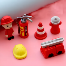 Load image into Gallery viewer, Fire Fighter Eraser Set - Tinyminymo