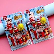 Load image into Gallery viewer, Fire Fighter Eraser Set - Tinyminymo