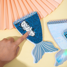 Load image into Gallery viewer, Blue Color Fish Notepad - Tinyminymo