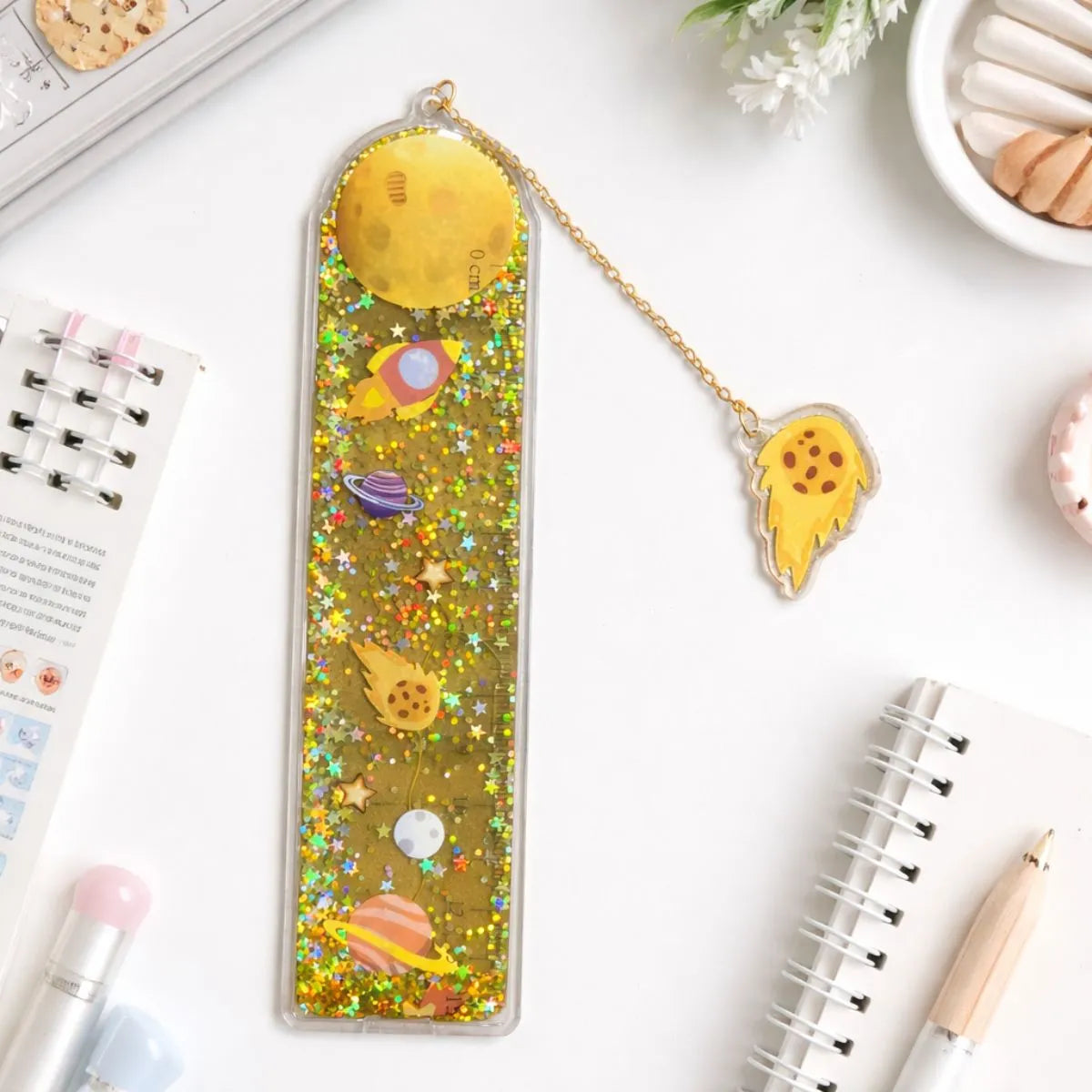 Yellow Color Kawaii Ruler - Tinyminymo