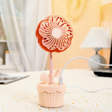 Load image into Gallery viewer, Flexible Flower Hand Fan - Tinyminymo