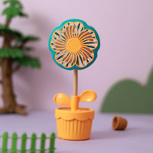 Load image into Gallery viewer, Flexible Flower Hand Fan - Tinyminymo