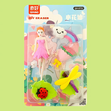 Load image into Gallery viewer, Flower Fairy Eraser Set - Tinyminymo