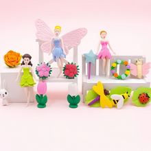 Load image into Gallery viewer, Flower Fairy Eraser Set - Tinyminymo