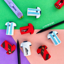 Load image into Gallery viewer, Football Jersey Pencil Sharpener - Tinyminymo