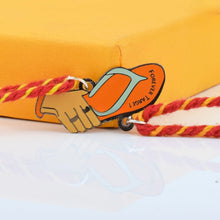 Load image into Gallery viewer, Forever Target Metal Rakhi - Tinyminymo