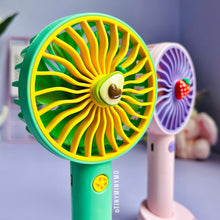 Load image into Gallery viewer, Fruit Two Gear Hand Fan - Tinyminymo