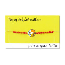 Load image into Gallery viewer, Gamer Bro Metal Rakhi - Tinyminymo