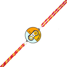 Load image into Gallery viewer, Gamer Bro Metal Rakhi - Tinyminymo