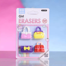 Load image into Gallery viewer, Girl Eraser Set - Tinyminymo