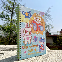 Load image into Gallery viewer, Good Luck Kawaii Animal Spiral Notebook - Tinyminymo