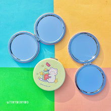 Load image into Gallery viewer, Good Luck Kitty Pocket Mirror - Tinyminymo